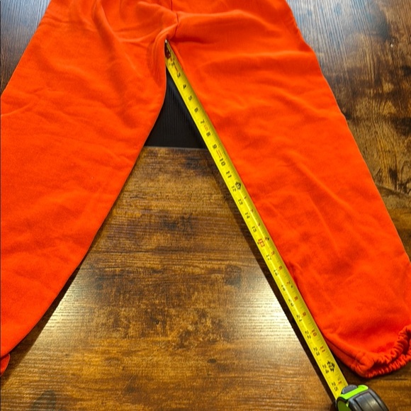 Russell Athletic Orange Sweatpants - Picture 1 of 4
